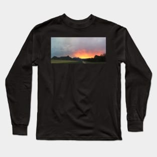 Golden  Sunset Long Sleeve T-Shirt